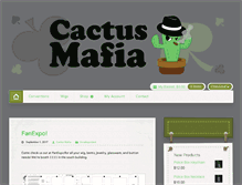 Tablet Screenshot of cactusmafia.com